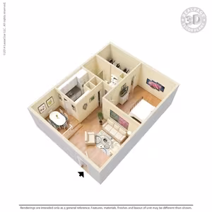 A-2 1/1 M206 floor plan